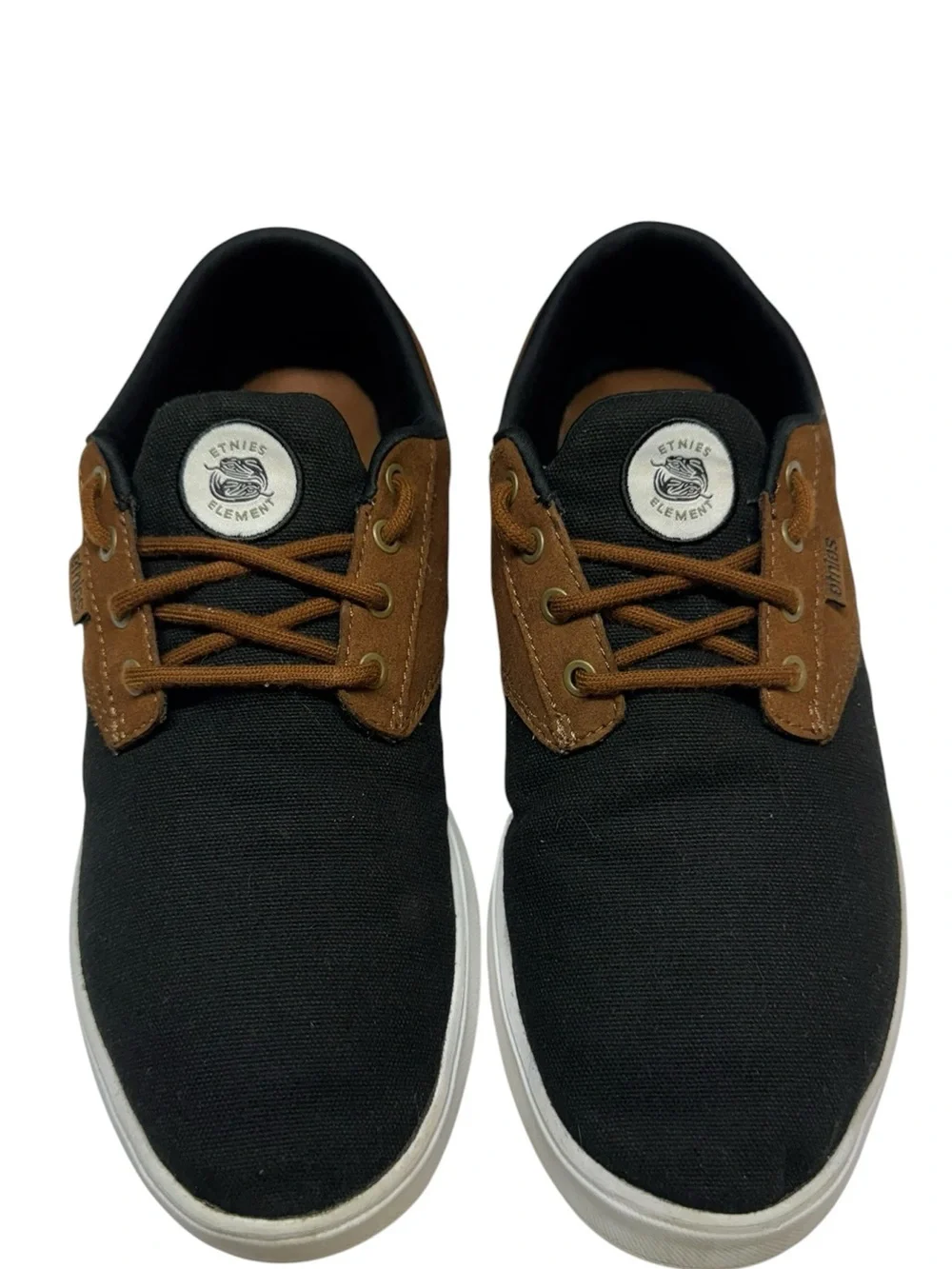 Etnies Jameson SC X Element Sneakers Mens Size 9.5 Black Preppy